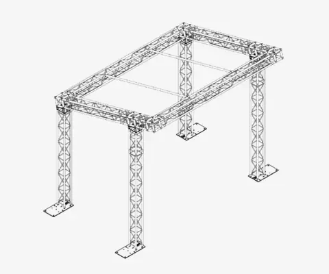 PROLYTE CAST AMBO STAGE 4x3 m